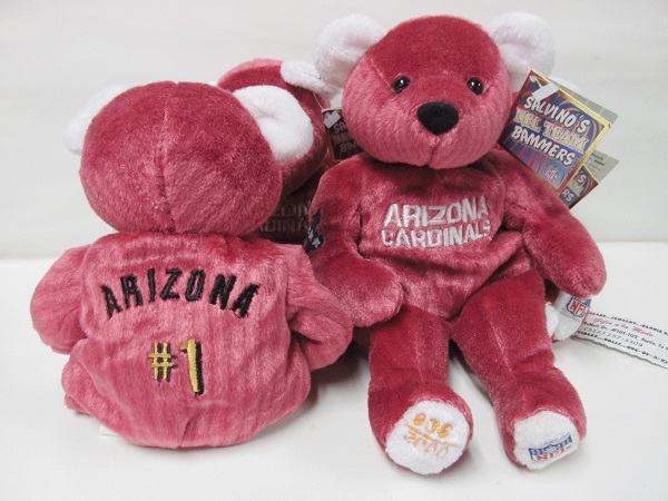 Salvinos Arizona Cardinals #1 NFL Team <br>Commemorative Plush Bear<br>(Click Picture-FULL DETAILS)